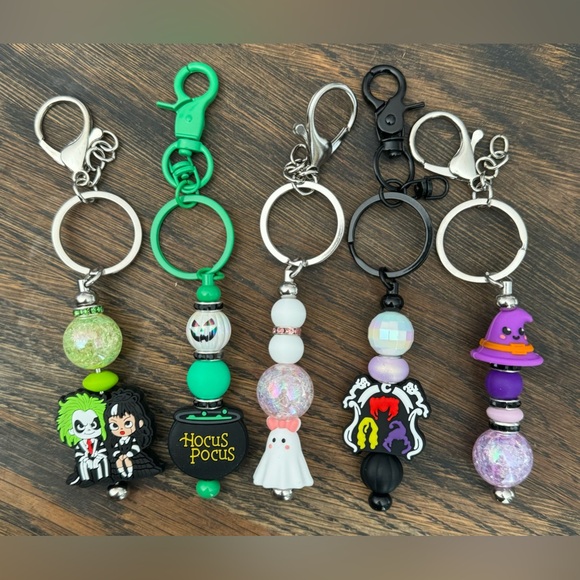 Handmade Beaded Keychains - Picture 2 of 4
